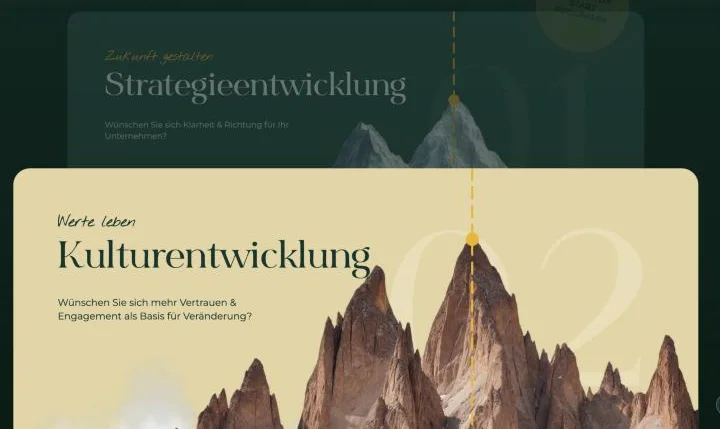 Services as stages of the climb